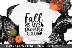 Fall is my favorite color SVG - Fall Quotes Design Product Image 1