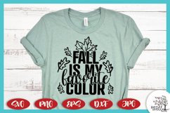 Fall Is My Favorite Color SVG