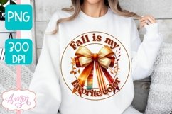Fall is my favorite color sublimation PNG | Fall season PNG Product Image 1