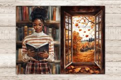 Fall Junk Journal Paper Bundle, Cozy Autumn Ephemera, GlamArtZhanna, Fall Vibes Printable, Instant Download, Book Lover Bundle, African American Junk Journal, Woman Digital Collage Sheet, Autumn Leaves Junk Journal Page, Girl Junk Journal Paper
