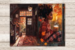 Fall Junk Journal Paper Bundle, Cozy Autumn Ephemera, GlamArtZhanna, Fall Vibes Printable, Instant Download, Book Lover Bundle, African American Junk Journal, Woman Digital Collage Sheet, Autumn Leaves Junk Journal Page, Girl Junk Journal Paper