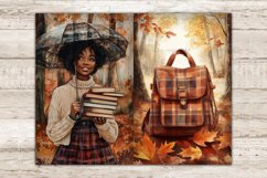Fall Junk Journal Paper Bundle, Cozy Autumn Ephemera, GlamArtZhanna, Fall Vibes Printable, Instant Download, Book Lover Bundle, African American Junk Journal, Woman Digital Collage Sheet, Autumn Leaves Junk Journal Page, Girl Junk Journal Paper