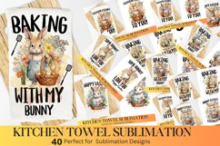 Mega Towel Sublimation Bundle | Easter Kitchen Towel Bundle Product Image 1