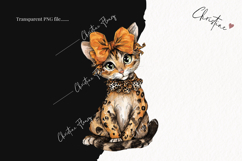 Whimsical Fall Kitten | Fall PNG Product Image 2