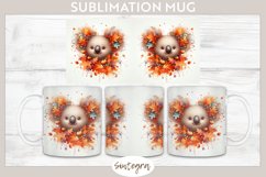 Fall Koala Animal v7 Mug Wrap Sublimation Product Image 1