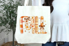 Preppy Floral Fall PNG Product Image 3