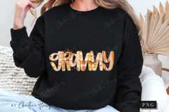 Preppy Floral Fall Granny PNG Product Image 2
