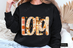 Preppy Floral Fall Lola PNG Product Image 2