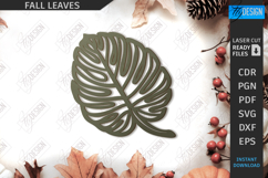 Fall Leaves Laser Cut Bundle|Autumn Symbol|Wooden Leaves SVG Product Image 10