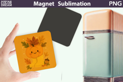 Pumpkin Boots Clipart | Fall Magnet Sublimation Product Image 1
