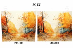 Fall Leaves Tumbler Wrap, 20 oz tumbler wrap, Fall Leaves  Tumbler Wrap, Pumpkin Png