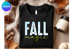 Fall magic Fall Autumn Canva Frame Shirt Design Product Image 1