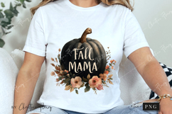 Boho Fall Mama Pumpkin PNG Product Image 3
