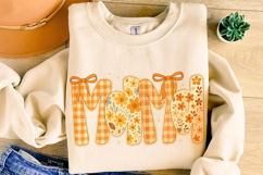 Fall Mama PNG, Grandma Fall PNG, Mama Fall PNG, Autumn Png Product Image 3