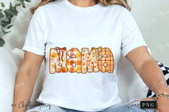 Preppy Floral Fall Mama PNG Product Image 3