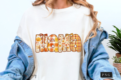 Preppy Floral Fall Mama PNG Product Image 5