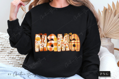 Preppy Floral Fall Mama PNG Product Image 6