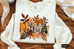 Fall Mama Embroider PNG Product Image 3