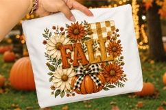 Fall Mama PNG,Retro Autumn Shirt Design Product Image 2