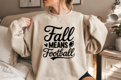 Fall Means Football SVG | American Football SVG Product Image 2