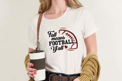 Fall Means Football Y&#039;all SVG Quote Product Image 2