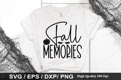 Fall memories SVG - Pumpkin Design Product Image 1