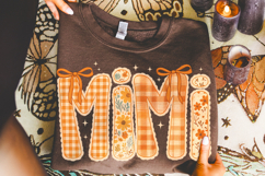 Fall Mimi PNG, Mimi Floral PNG, Mama Fall PNG, Autumn PNG Product Image 1