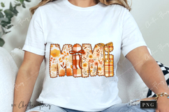 Preppy Floral Fall Mimi PNG Product Image 3