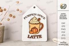 Fall mini cutting boards Bundle Laser Cut. Kitchen SVG Product Image 6