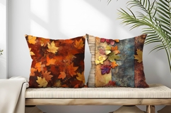Fall Mixed Media Art Digital Paper Product Image 2