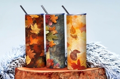 Fall Mixed Media Art Digital Paper Product Image 3