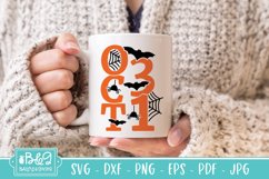 Oct 31 SVG | Halloween SVG Cut File | Sign Wall Decor Product Image 3