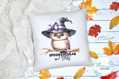 Spooktacular and Smart Cute Halloween Owl PNG, Owl Clip Art Product Image 4