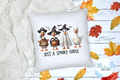 Just a Spooky Goose PNG, Funny Halloween Geese Clip art Product Image 5