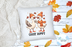 Goose Bumps PNG, Funny Fall Geese Clip art Product Image 3