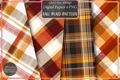 Fall Plaid Pattern - Chai Spice Product Image 1