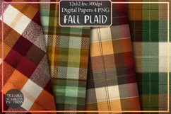 Fall Plaid Patterns Sublimation Product Image 1