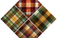 Fall Plaid Patterns Sublimation Product Image 2