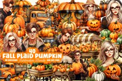 Fall Plaid Pumpkin Sublimation Clipart Bundle, Fall Plaid Pumpkin Sublimation Clipart, Fall Plaid Pumpkin Sublimation, Fall Plaid Pumpkin Watercolor Clipart, Fall Plaid Pumpkin Watercolor Clipart Bundle,   Fall Sublimation Clipart, Fall Watercolor Clipart