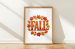 Fall Png, Autumn Leaves PNG Product Image 5