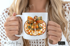 Preppy Floral Fall Pumpkin PNG Product Image 2