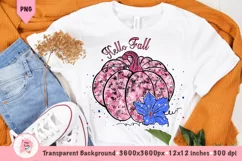 This is a cute fall pumpkin sublimation design with a very high resolution of 300 dpi and transparent background.