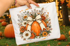 Fall Pumpkin PNG,Pumpkin Season Png Product Image 3