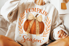 Pumpkin Season PNG, Halloween PNG, Fall PNG, Autumn PNG Product Image 2
