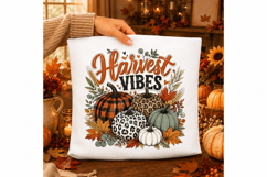 Fall Pumpkin Sublimation Png Product Image 2