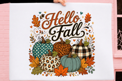 Fall Pumpkin Sublimation Png Product Image 3