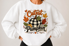 Fall Pumpkin Sublimation Png Product Image 5