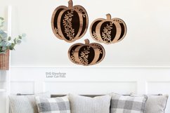 Fall Pumpkin Sign SVG Bundle Laser Cut Files |Welcome Sign Product Image 11