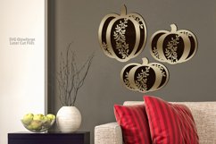 Fall Pumpkin Sign SVG Bundle Laser Cut Files |Welcome Sign Product Image 13