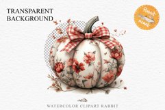 Fall Pumpkin With Ribbon Thanksgiving Clipart PNG Halloween Tale Image Watercolor Transparent Print illustration sublimation creepy printable digital watercolor scary Thanksgiving Pumpkin Ribbon, Scary Spooky clipart, Halloween nursery, fall autumn